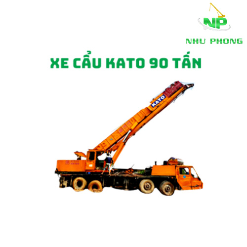Cho thuê xe cẩu KATO 90 tấn